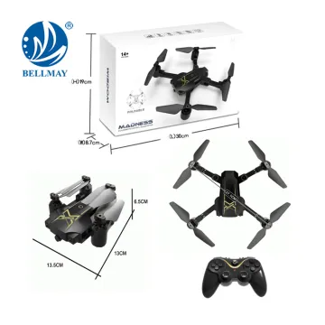 2.4GHz Middle Size Folding RC Drone with Stable Flying Experience