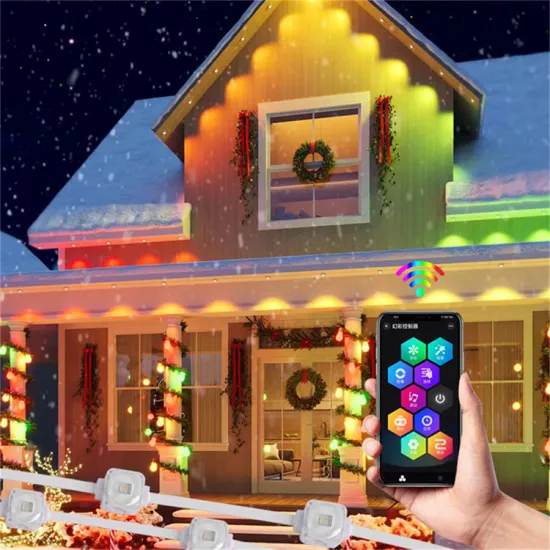 DC12V SMD5050 RGBW Permanent Outdoor Christmas LED Lights for Eaves