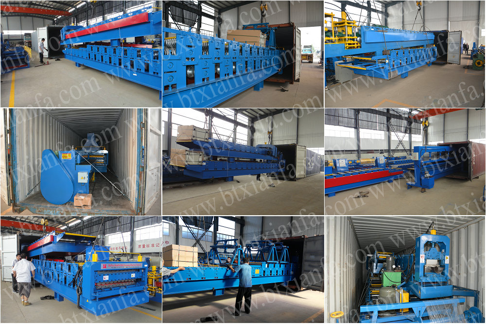 Glazed Tile Roll Forming Machine 