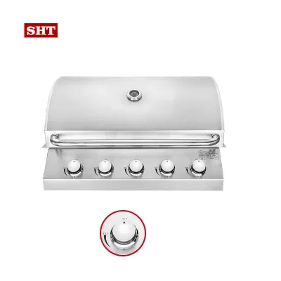 Outdoor Kitchen Modern Small Barbecue Grill Outdoor Island BBQ Grill