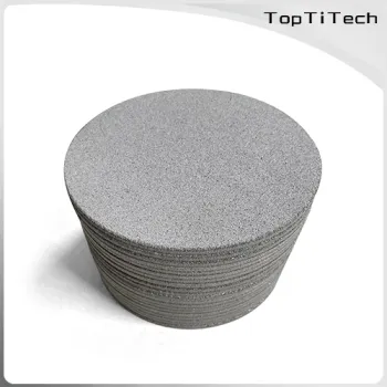 10um sintered porous Ti plate for gas diffusion