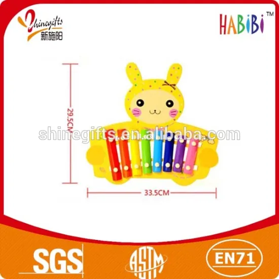 cute instrument wooden xylophones for kids
