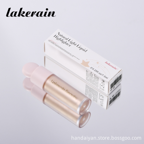 Long-Lasting Vegan Liquid Shimmer Highlighter: Custom Private Label Body Glitter Makeup