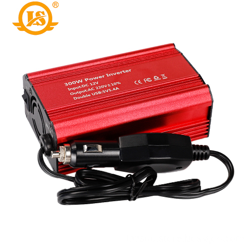 CHLASO portable car power inverter 12v 220v 300w overheat protection car inverter with dual USB output