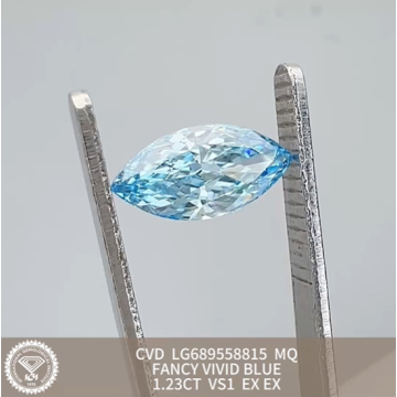 CVD Diamond Marquise 1.23CT VS1 IGI