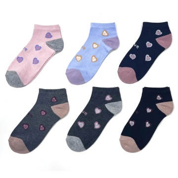 Breathable polyester printed boat socks