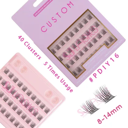 Custom Eyelash Boxes for DIY Eyelash Extensions and Beauty Supplies