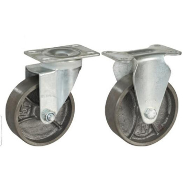 Cast Iron PU Swivel Casters Wheel