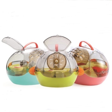 Oval Spaceship Inspired Hamster Cage