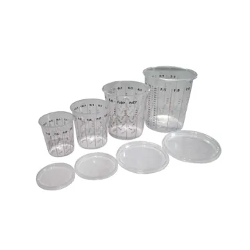 Factory Direct Plastic Auto Paint Mixing Cups for Car Painting