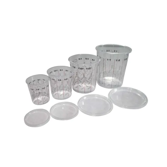 Durable 500ml Transparent Plastic Measuring Mixing Cup - Wholesale Price