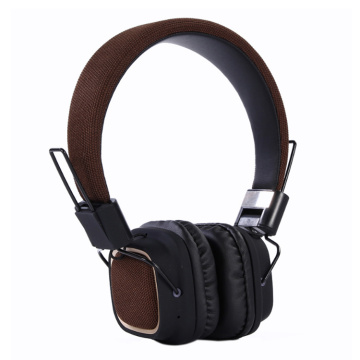 Grosir oem di telinga overhead studio bluetooth headphone