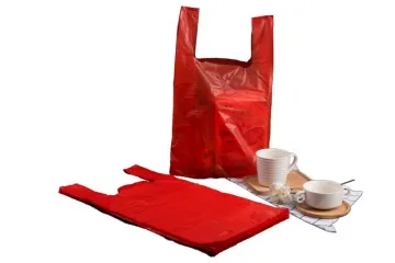 Plastic Vest T shirt Shopping Bags Roll Wholesale