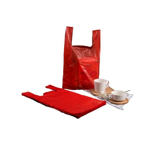 Plastic Vest T shirt Shopping Bags Roll Wholesale
