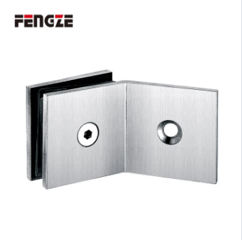 Abrazadera de vidrio de 135 grados para puerta de vidrio