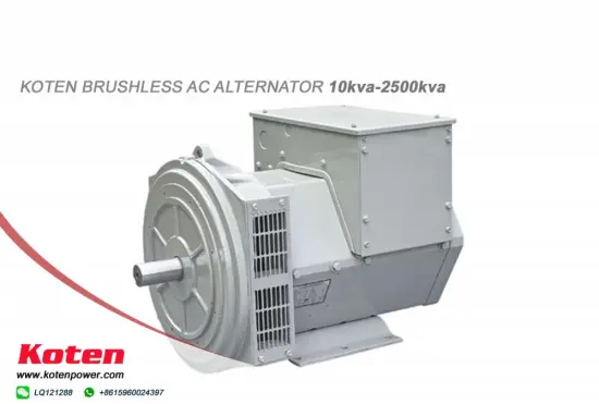 Koten Power Brushless Ac Alternator KA184 Series With Power From 22.5kVA to 40kVA