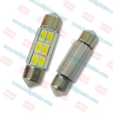 NEW SMD 5630 festoon canbus light,c5w 36mm 39mm 42mm led 6 smd5630,festoon led license plate lamp