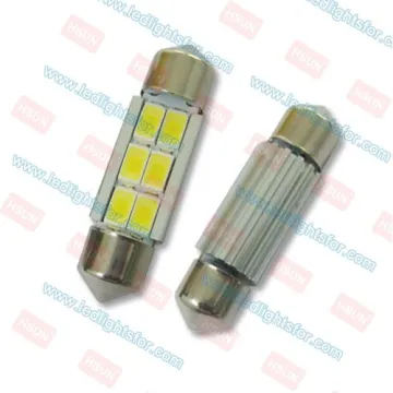 NEW SMD 5630 festoon canbus light,c5w 36mm 39mm 42mm led 6 smd5630,festoon led license plate lamp