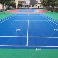 Professionele sportcourt vloer