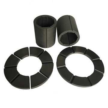 Rodamiento de empuje auto-lubricante del anillo de grafito