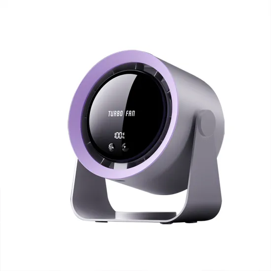 Portable Camping Fan with LED Night Light: Cordless, Electric, and Charging Table Compatible