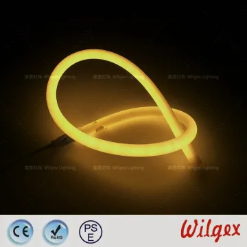Circle neon flexible LED rope lights