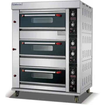 LPG/Ng Gas Oven Stainless Steel Commercial Bread Baking Oven