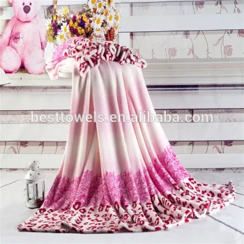 100% polyester Eco-friendly high quality custom fleece blanket