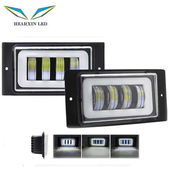 Hearxin 40W LED Fog Lamp with Aluminum Housing and Angel Eye for Automotive and Motorcycle