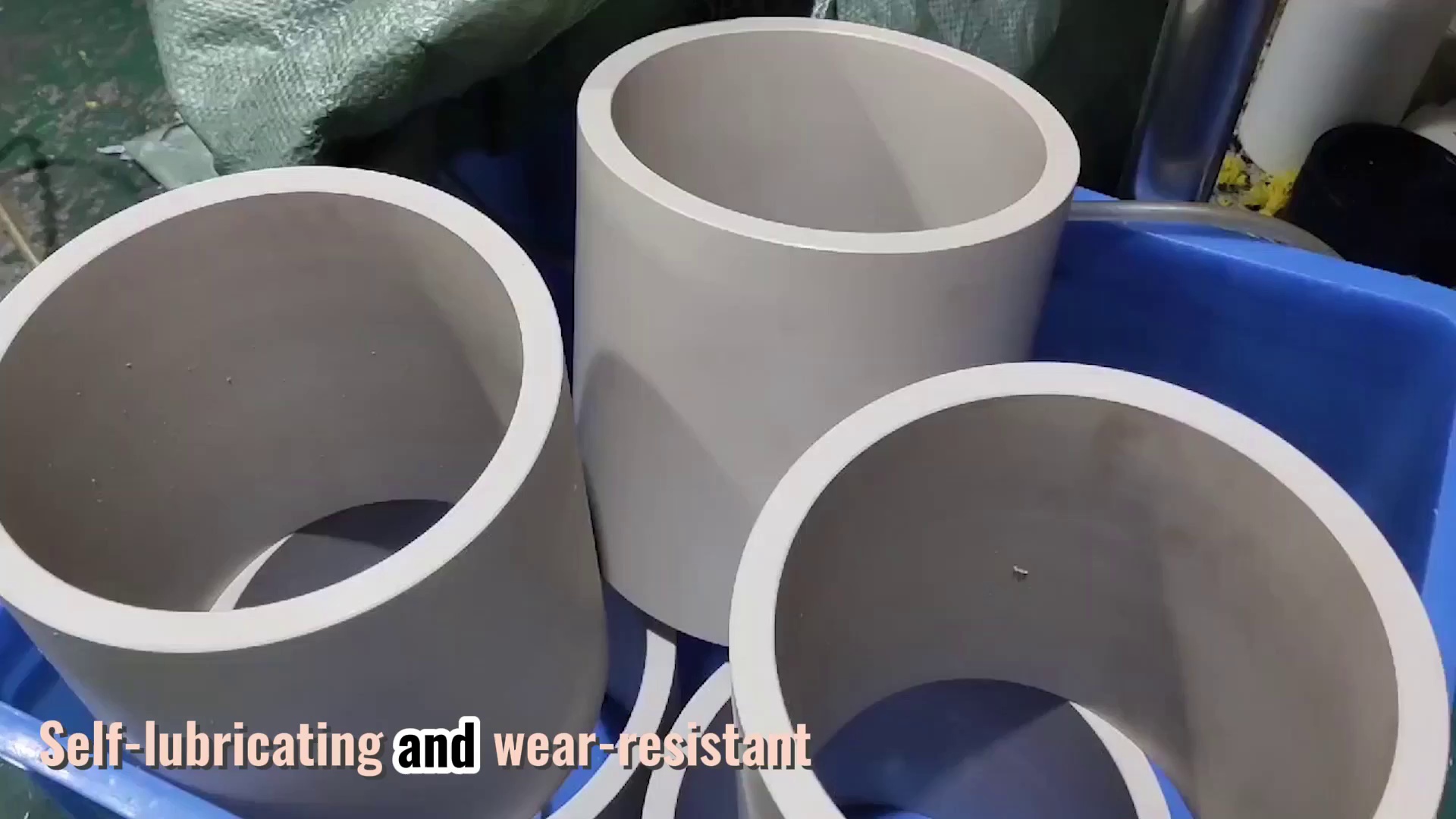 Self-Lubricating Guide Bush with Wear-Resistant Oil-Impregnated Shaft Sleeve