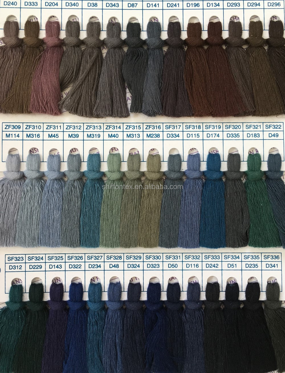 Color Dyed Cotton Yarns