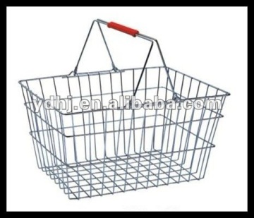 YD-047 Wire Shopping Basket For Supermarket