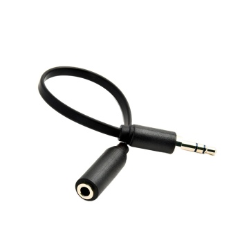 3,5mm 4-πόλο έως 3-pole AUX Audio Monverter Cable για μικρόφωνο και κινητό/υπολογιστή/DSLR