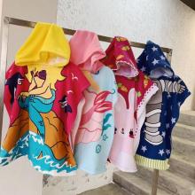 Παιδιά Cartoon Printed Microfiber Swim Αλλαγή Robe