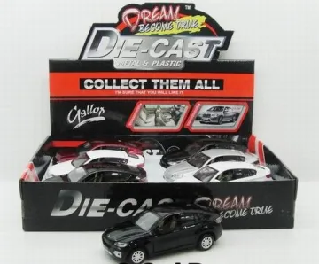 1：32PULL BACK DIE-CAST BMW X6 W IC & LIGHT(6PCS/BOX)