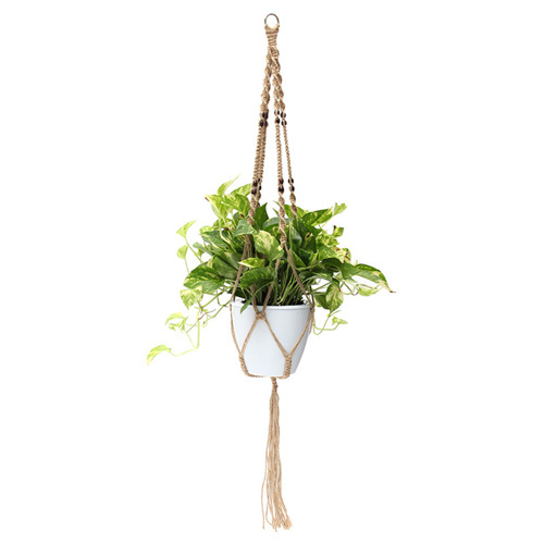 tutoriel de suspension de plantes en macramé