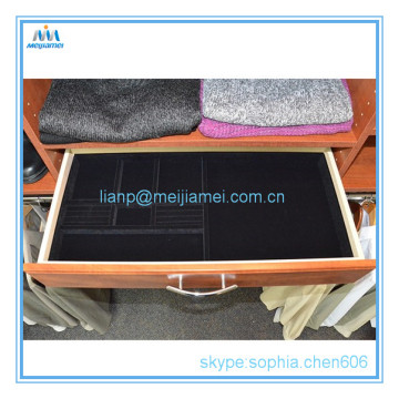Jewelry tray for wardrobe