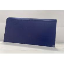 Blue Smooth Flat Insulation Board Metal Exterior Wall Panel