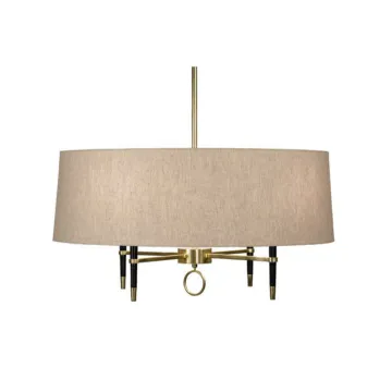 Retro Hanging Indoor Fabric Pendant Light