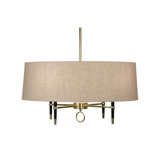 Retro Hanging Indoor Fabric Pendant Light