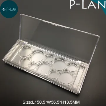 Clear 10 color Eyeshadow Palettes Makeup Case Wholesale