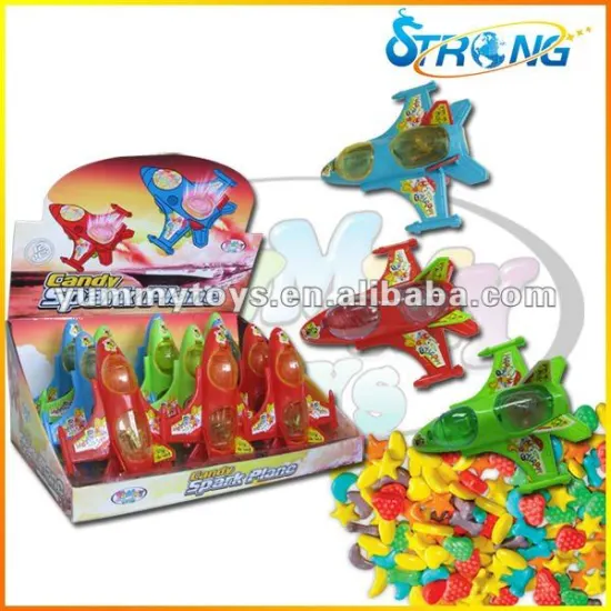 Light Spark Plane Small Battle Plane Fighter Candy Toy Kid Toy