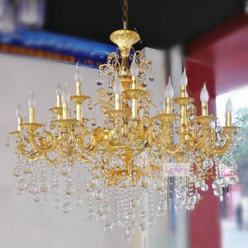 2014 factory sales gold chandelier ligthing for bed room