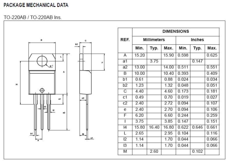 BTAB 25  Triacs (4)