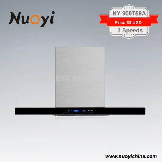 Hottest ce approved carbon fiber cooker range hoods low price for kitchen appliance