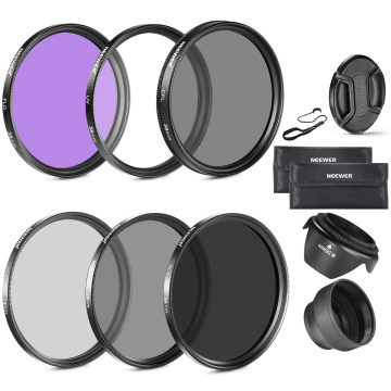 Neewer 58MM Must Have Lens Filter Accessory Kit For Canon,Nikon and Other Camera Lens