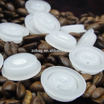 High Quality aluminum foil gusset bag with vave air release valve degassing valve for coffee bag packing