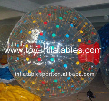 Human hamster ball, clear zorb ball
