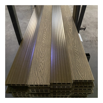 Crack-Resistant 3D Embossed WPC Decking for Outdoor Terraces