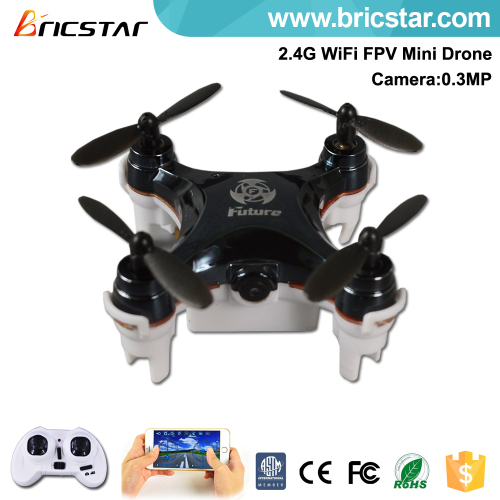 2016 New! Black 2.4G wifi fpv mini drone with Camera